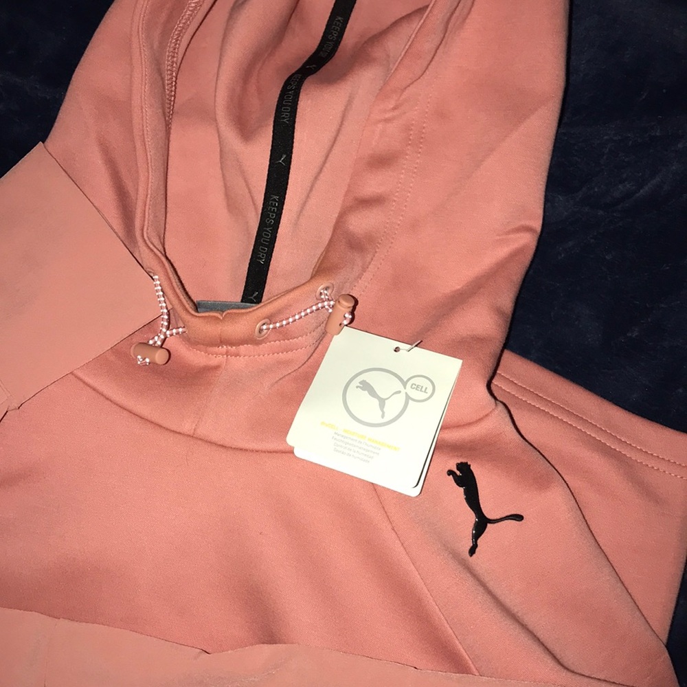 Pink Puma Sweater BRAND NEW NEVER WORN !!!!